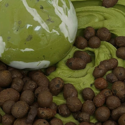 Crispy Milk Chocolate Stress Ball Zip-tie Fidget Toy - Charming Cheese