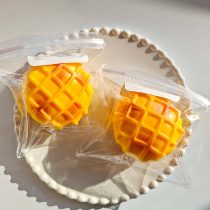Crunchy Butter Waffle Stress Ball Fidget Toy