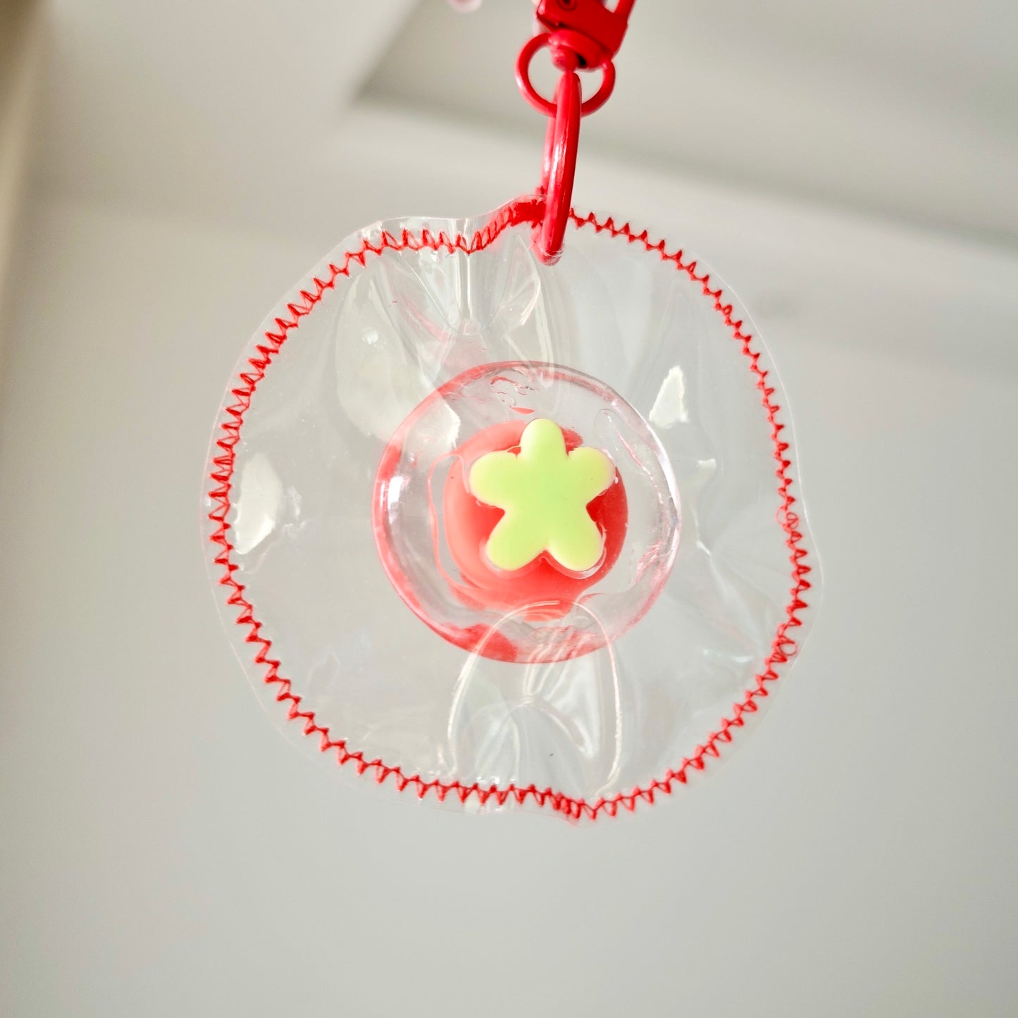 Cute Little Tomato Taba Squishy Pendant