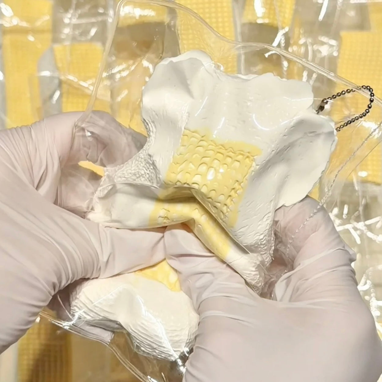 Creamy Clay-Texture Soy Milk Wafer Bar Taba Squishy Toy (105g)