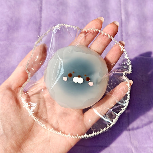 Chewy Sesame Seal Mochi Taba Squishy Toy (75g)