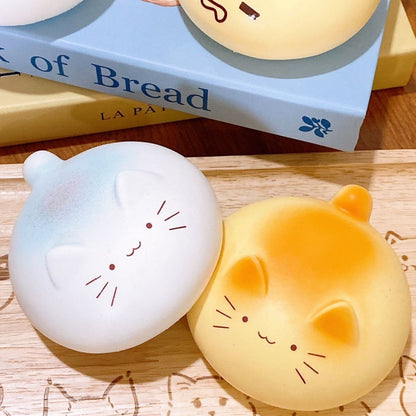 Round-faced Smiling Cat Slow-rising Squishy Toy