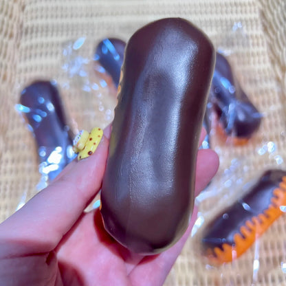 Cute Milk Stick Thumb Cookies Slow-rising Squishy Toy