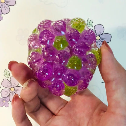 Handmade Rainbow-Colored Noisy Slime Stress Ball Fidget Toy