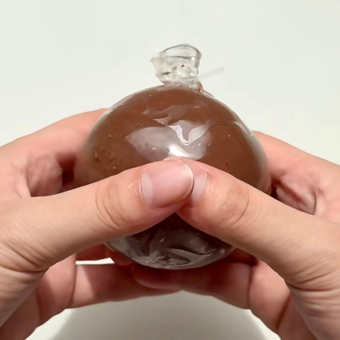 Wax Crispy Shell Mint Chocolate Stress Relief Handmade Ball - Charming Cheese