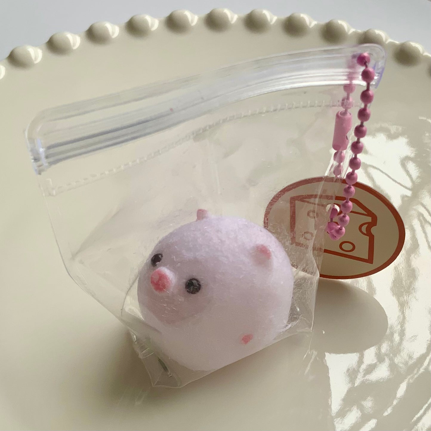 Mini animal collection pig chick bird duck taba squishy toy pendant