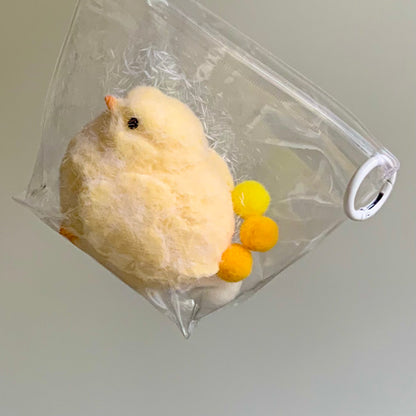 Yellow chick stress relief taba squishy toy