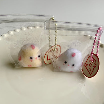 Mini animal collection pig chick bird duck taba squishy toy pendant