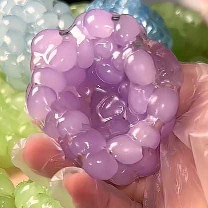 Handmade Gem Grape Stress Ball Fidget Toy