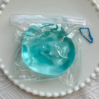 Ice Blue Jelly Candy Thin-skin Stress Ball Fidget Toy