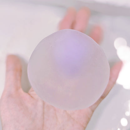 Taro Ice Skin Mochi Malleable Handmade Stress Ball