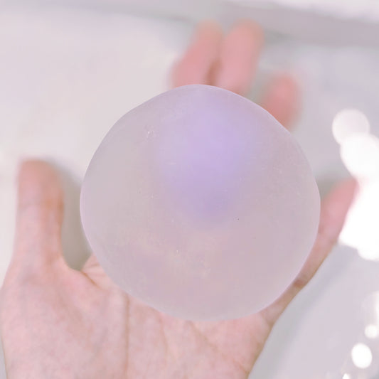 Taro Ice Skin Mochi Malleable Handmade Stress Ball