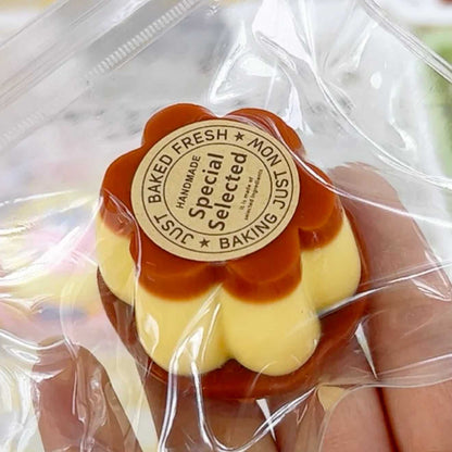 Little caramel pudding taba squishy toy