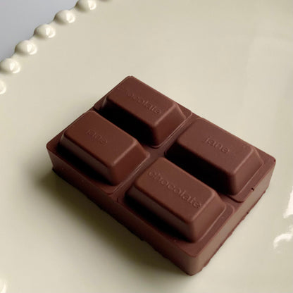 Mini Brown/ Pink Chocolate Bar Slow Rising Squishy - Charming Cheese