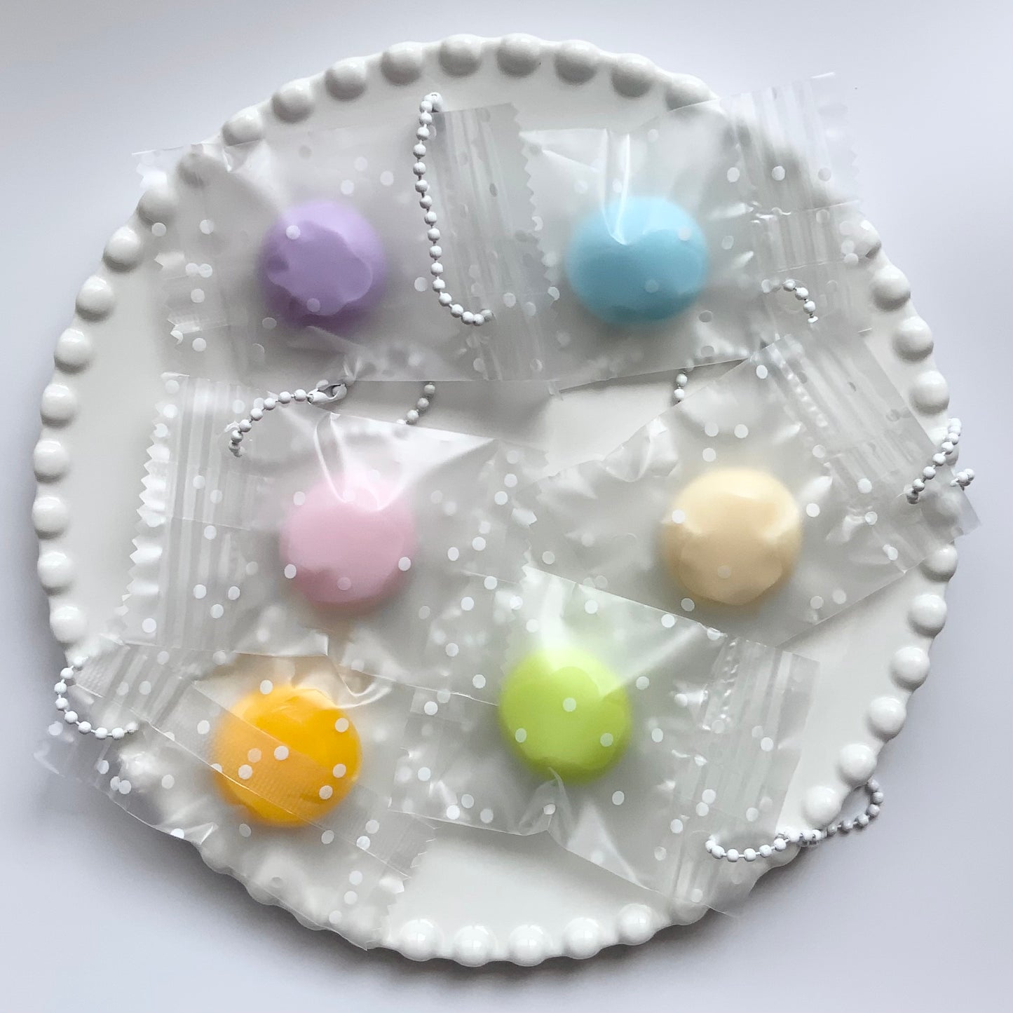 Mini taba squishy pendant collection (different styles)