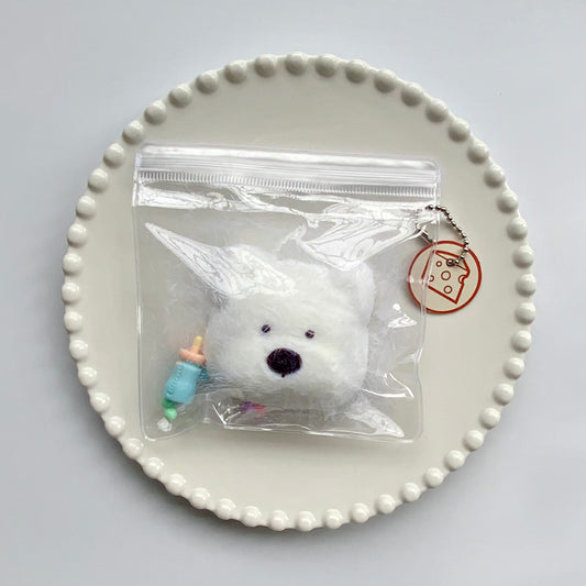 Westie dog taba squishy toy - Charming Cheese