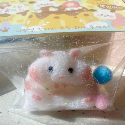 Cute little hamster taba squishy toy - Charming Cheese