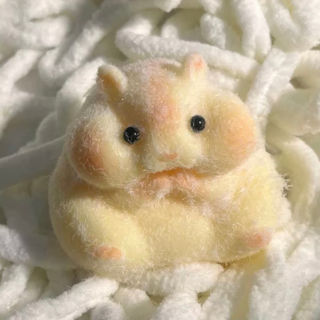 Cute little hamster taba squishy toy - Charming Cheese