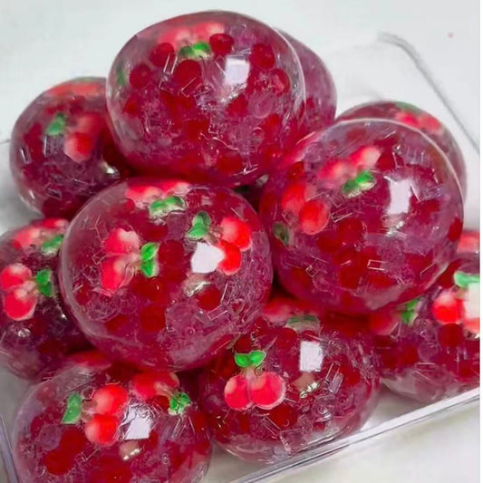 Gel Ice Stick Black Cherry Stress Ball Fidget Toy
