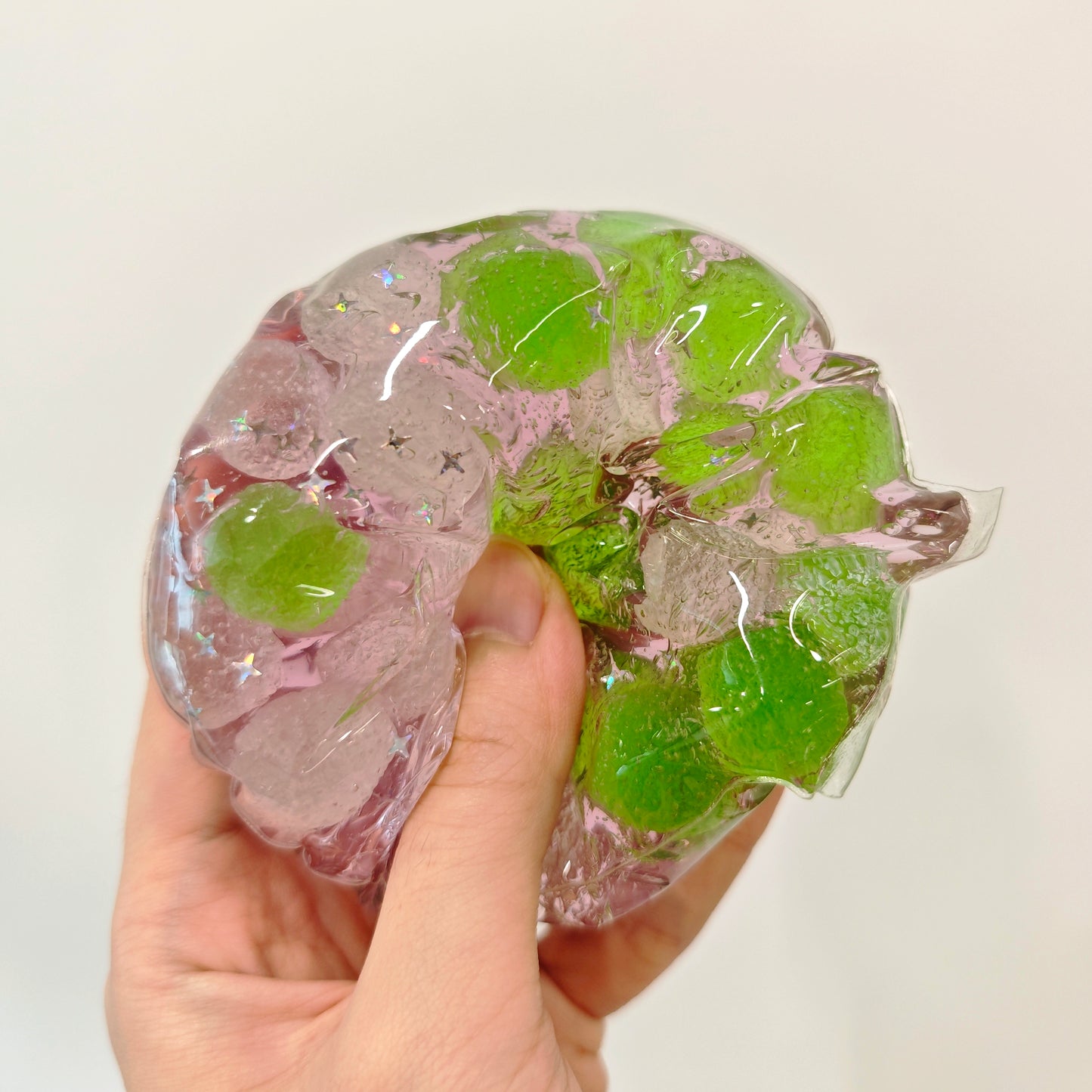 Juicy Grape Sugar Ball Handmade Squeeze Pouch