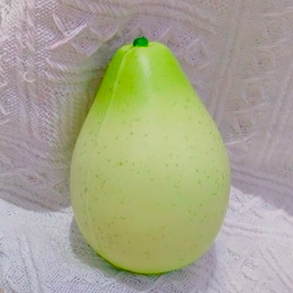 Multicolored Pear Slow Rising Squishy Toy Fidget