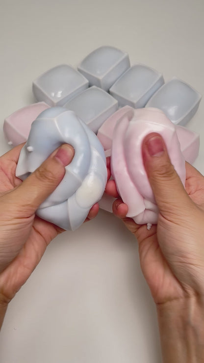 Crab Roe Pearl Tofu Stress-relieving Ball Fidget Toy