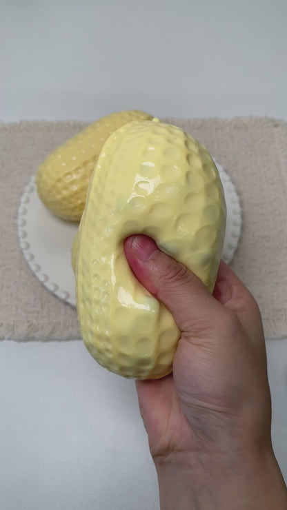 Crispy Puffy Giant Peanut Stress Ball Fidget Toy 🥜